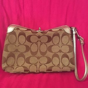 Coach wristlet